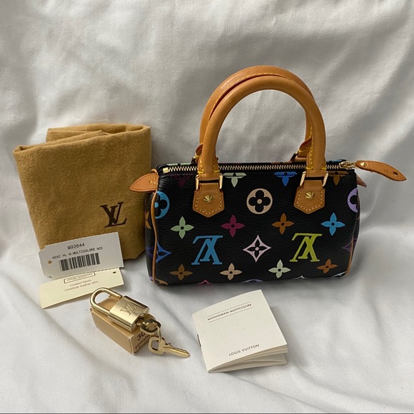 Louis vuitton mini Speedy takashi murakami black - Picture 2 of 11